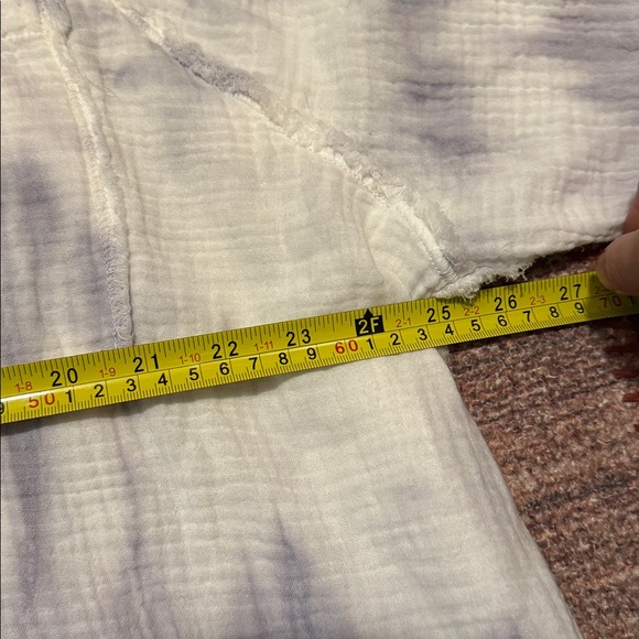 Aerie Purple Tie Dye Tunic - Picture 4 of 7